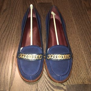 Marc Jacobs Blue Katie Chain loafers